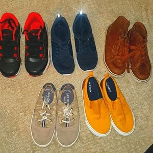 Boys size 13 shoe lot